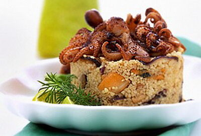 кускус с морепродуктами