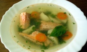 Рецепт ухи из форели