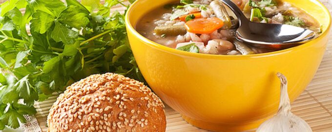 Итальянский Суп с Перловкой и Фасолью — Пошаговый Рецепт с Фото