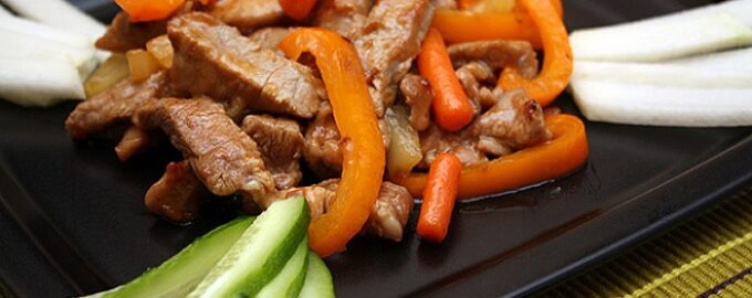 Как приготовить свинину по-китайски: пошаговый рецепт