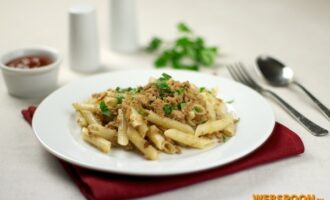 Макароны по-флотски