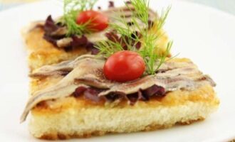 Канапе с анчоусами
