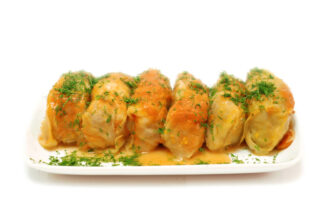 Голубцы с мясом и рисом: Пошаговый рецепт