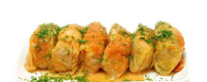 Голубцы с мясом и рисом: Пошаговый рецепт