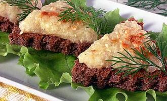 Бутерброд с брынзой и картофелем: пошаговый рецепт