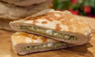 Сырные лепёшки за 5 минут