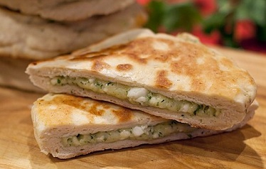Сырные лепёшки за 5 минут