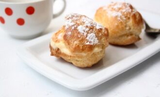 Легкие эклеры с заварным кремом
