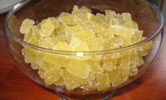 Цукаты из арбузных корок