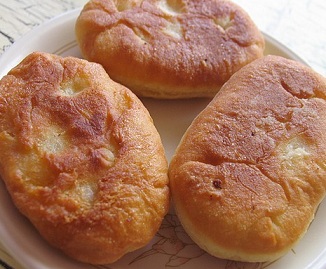 Жареные пирожки с картошкой