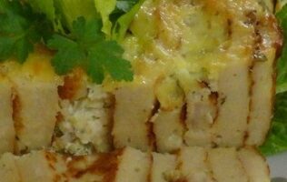 Закусочный торт "Мясной лабиринт"