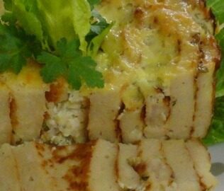 Закусочный торт "Мясной лабиринт"
