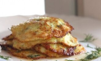 Кабачковые оладьи