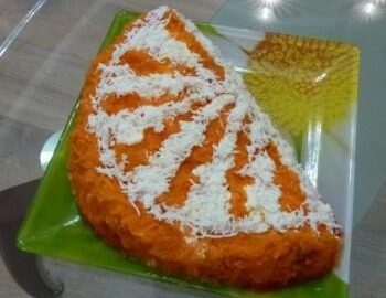 Салат "Долька апельсина"