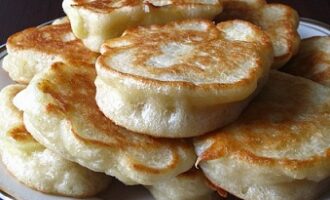 Постные оладьи