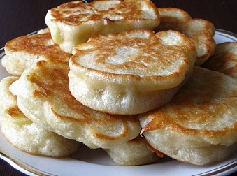 Постные оладьи