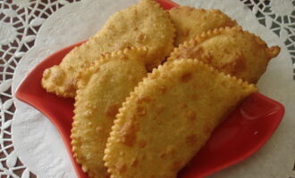 Заварные чебуреки