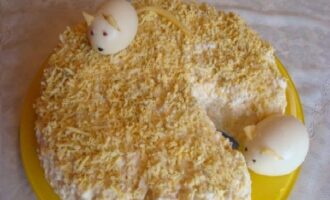Салат "Кусочек сыра"