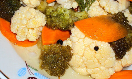 Маринованная брокколи