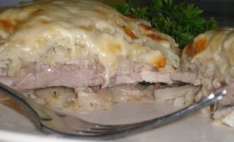 "Медвежья лапа" со свининой