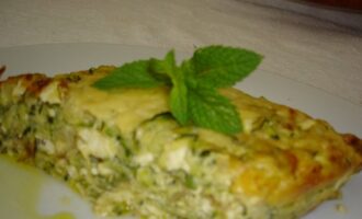 Запеканка из кабачков