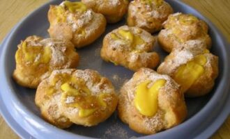 Эклеры в микроволновке