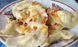 рецепт Вареники с картошкой