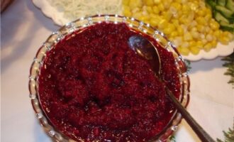 Аджика из свеклы