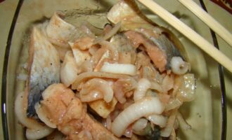 Сельдь, маринованная по-корейски