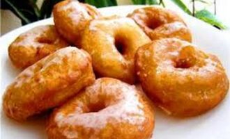 Пончики со сгущенкой