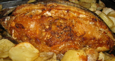 Запеченный лещ «Донской»