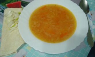 Капустник с рисом