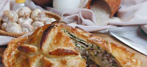 Курник с мясом