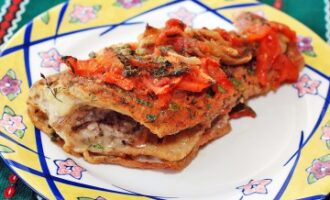 Речной окунь в духовке