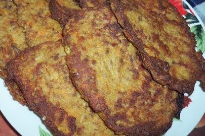 Печеночные драники