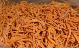 Сушеная морковь