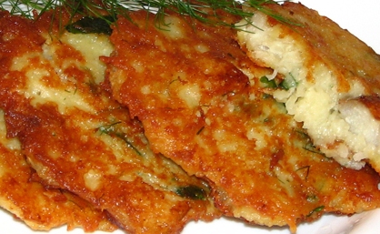 Рыбные драники