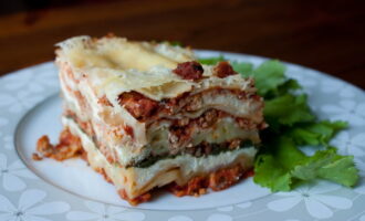 Лазанья с индейкой