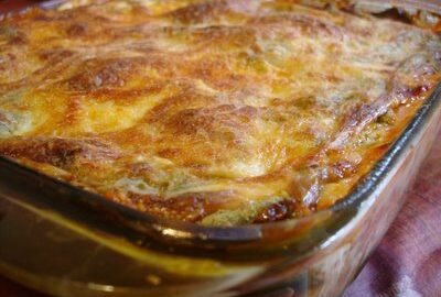 Чесночная лазанья (аджада)