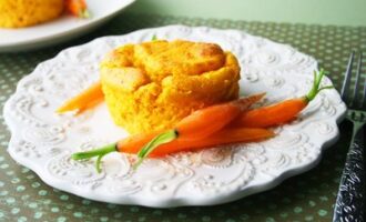 Морковное суфле