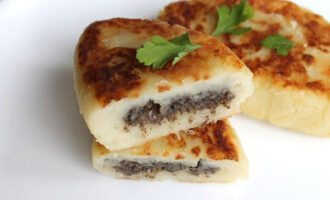 Картофельные зразы с грибами