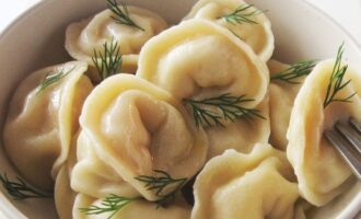 Пельмени с рыбой