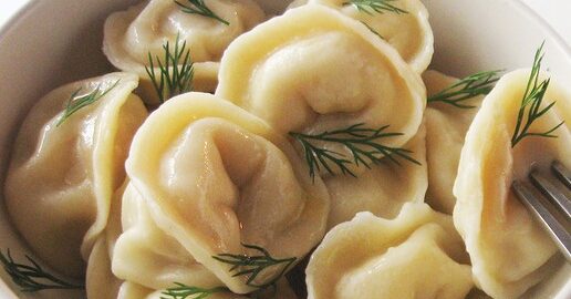 Пельмени с рыбой