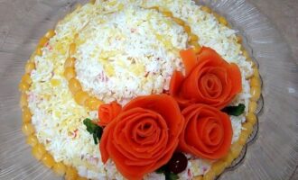 Салат "Соломенная шляпка"