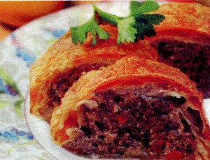 Мясная спиралька