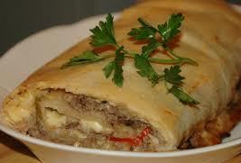 Штрудель с мясом