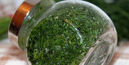 Зелень на зиму (засолка)