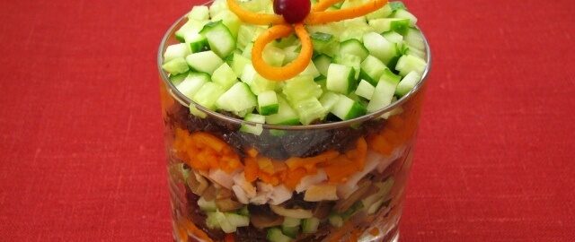 Салат "Обжорка"