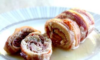 Рулет из сала турецкий
