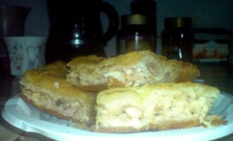 Куриная слойка